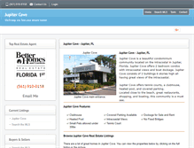Tablet Screenshot of jupitercove.com